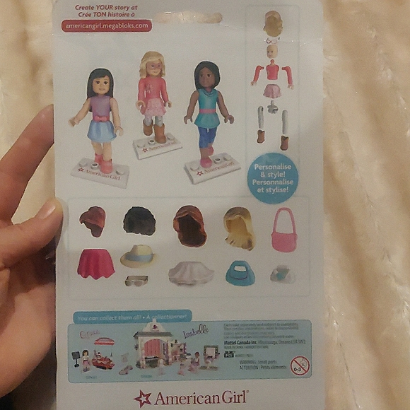 American Girl Mega blocks Uptown Style Collection 48 Pieces - Picture 3 of 6